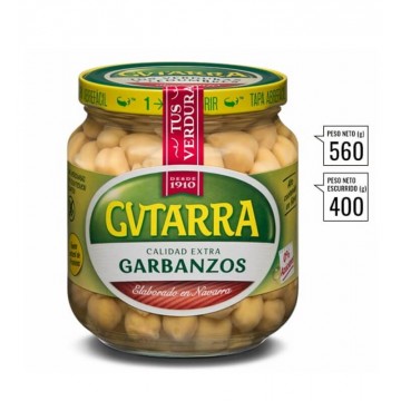 GARBANZOS GUTARRA 560ml FCO.
