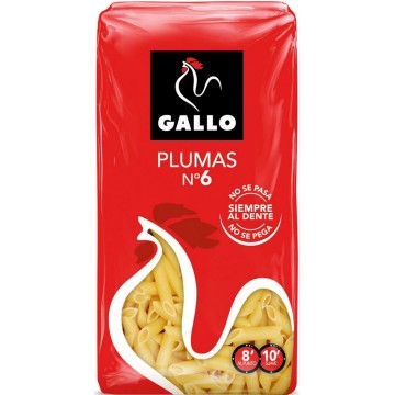 PASTA GALLO 250g PLUMAS N.6