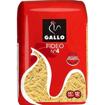 PASTA GALLO 250g FIDEO N.4