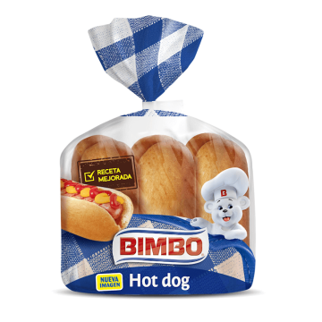BIMBO HOT DOG  6 UNIDADES...