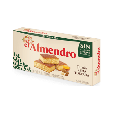 TURRÓN EL ALMENDRO YEMA...