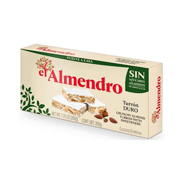 TURRON EL ALMENDRO DURO SIN...