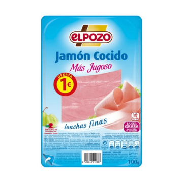 JAMON COC. ELPOZO 110g 1 EUR.